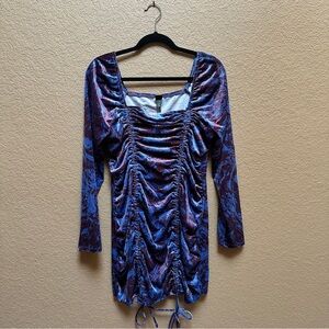 Wild Fable Tie-Dye Long Sleeve Dress